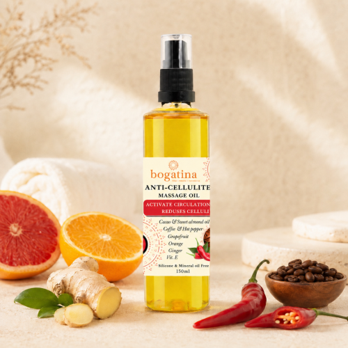 АНТИЦЕЛУЛИТНО ОЛИО ЗА ТАЛО BOGATINA 150 ml 
