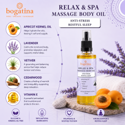 АНТИ-СТРЕС МАСАЖНО МАСЛО BOGATINA 150 ml