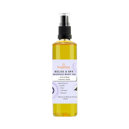 АНТИ-СТРЕС МАСАЖНО МАСЛО BOGATINA 150 ml