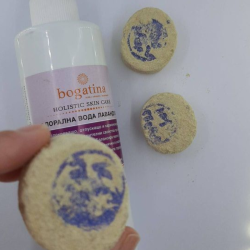 РУШУР КАМЪК за почистване 3 бр + ФЛОРАЛНА ВОДА Bogatina 250 ml