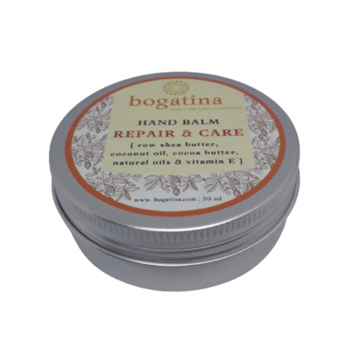 КРЕМ ЗА РЪЦЕ С МАСЛО ОТ ШЕА Bogatina 50 ml