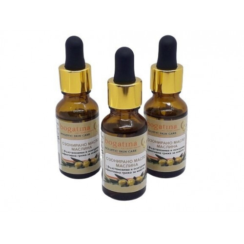 ОЗОНИРАНО МАСЛИНОВО МАСЛО Bogatina 20 ml