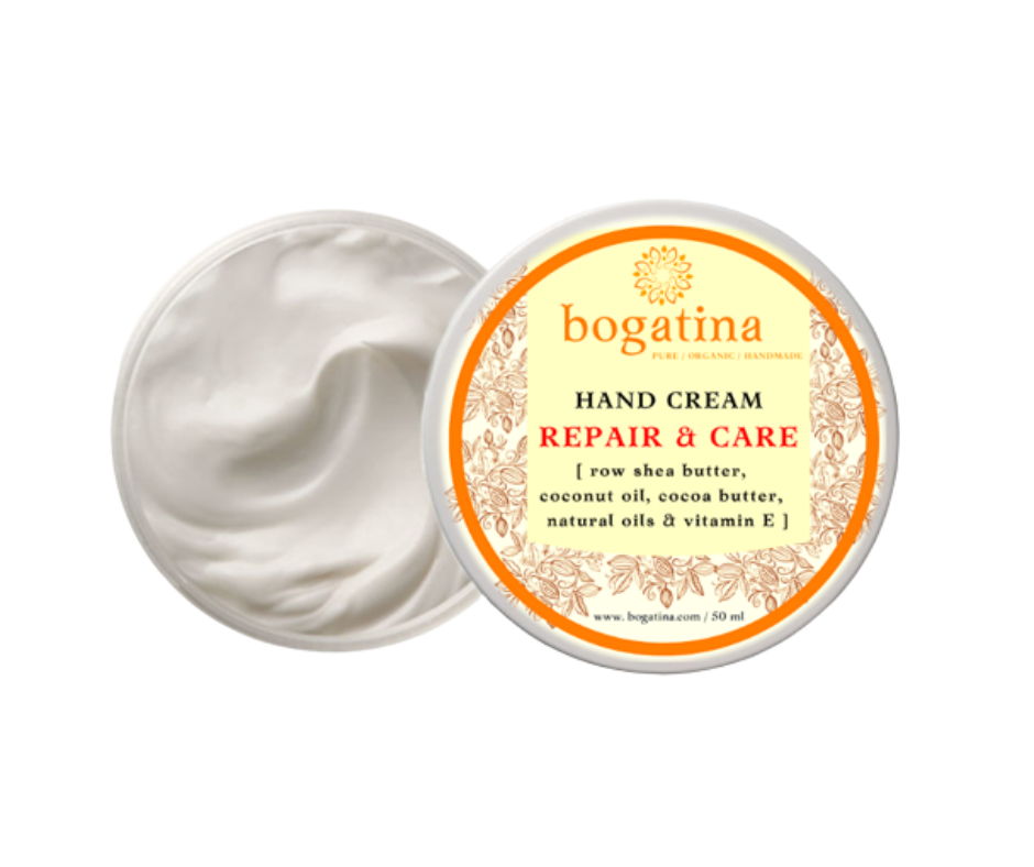 КРЕМ ЗА РЪЦЕ С МАСЛО ОТ ШЕА Bogatina 50 ml